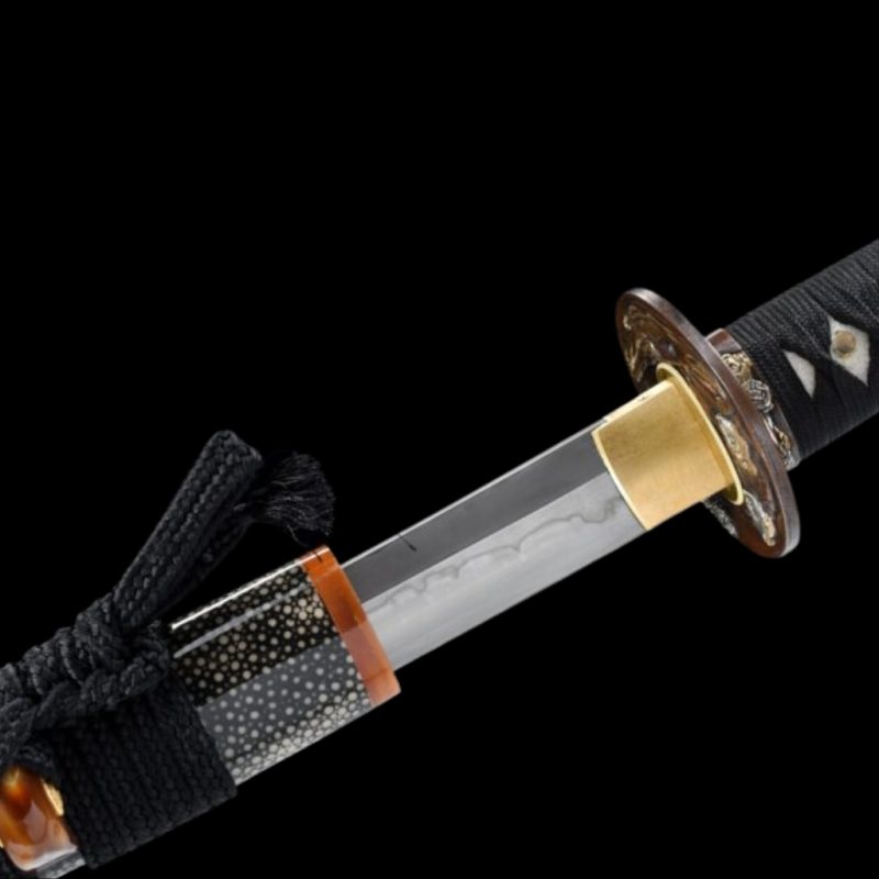 Katana Kogarashi (Acciaio T10 con Hamon Autentico "Fiamma")