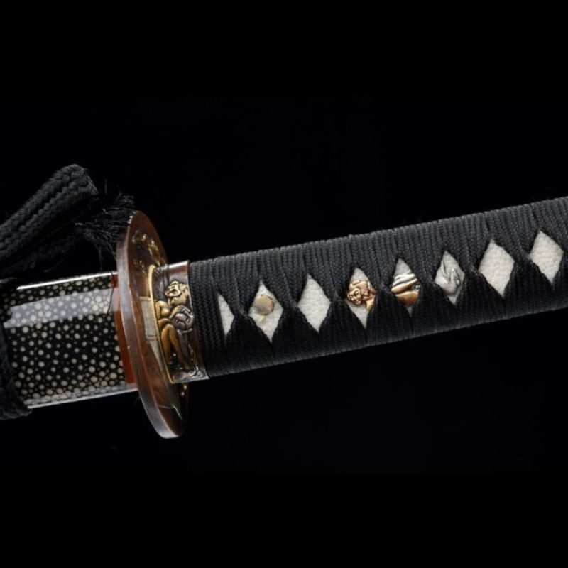 Katana Kogarashi (Acciaio T10 con Hamon Autentico "Fiamma")