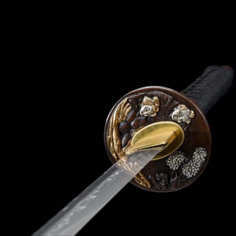 Katana Kogarashi (Acciaio T10 con Hamon Autentico "Fiamma")