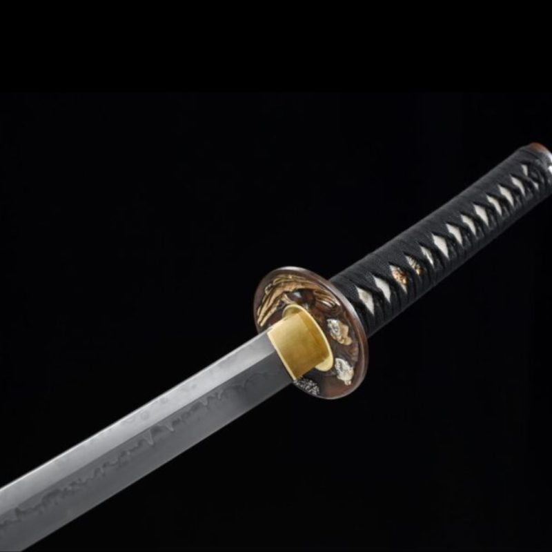 Katana Kogarashi (Acciaio T10 con Hamon Autentico "Fiamma")