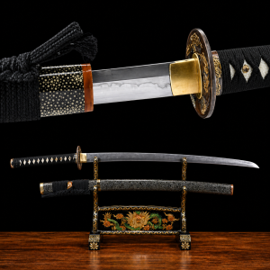 Katana Kogarashi (Acciaio T10 con Hamon Autentico "Fiamma")