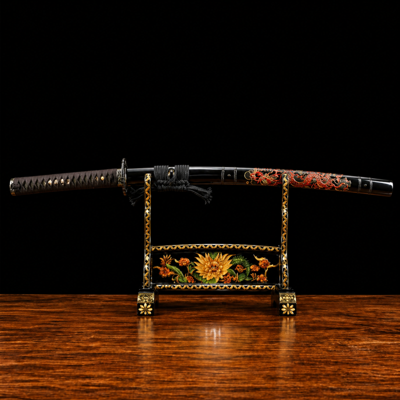 Katana Susanoo (Acciaio Damasco)