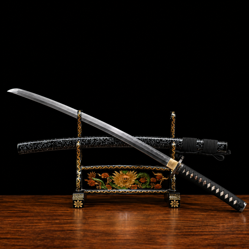 Katana Hibana (Acciaio T10 con Hamon Hitatsura)