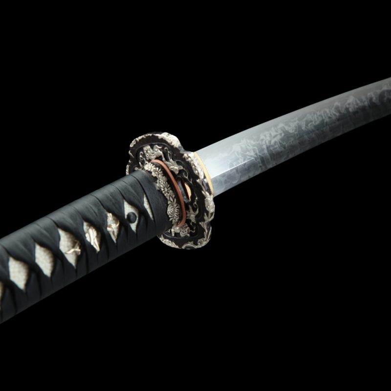 Katana Hibana (Acciaio T10 con Hamon Hitatsura)