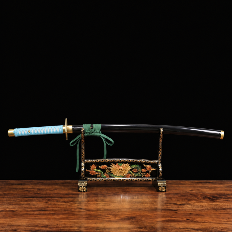 Katana Hyourinmaru: Bleach (Acciaio al Carbonio 1060)