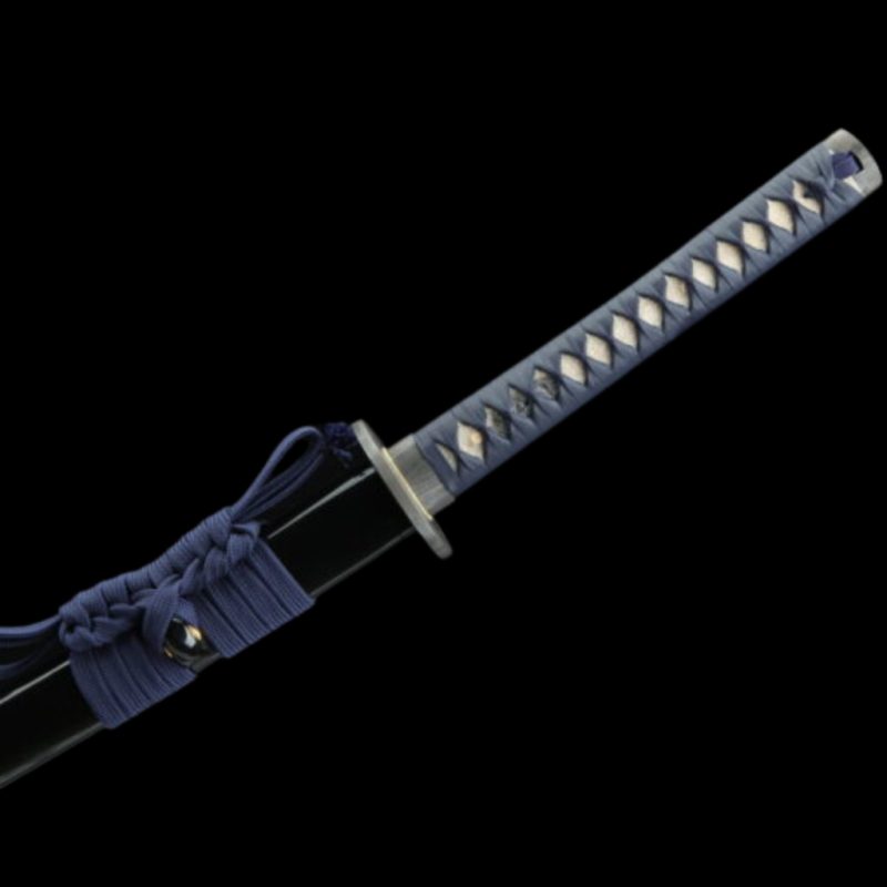 Katana Yuzuki (Acciaio Damasco con Hamon Autentico)