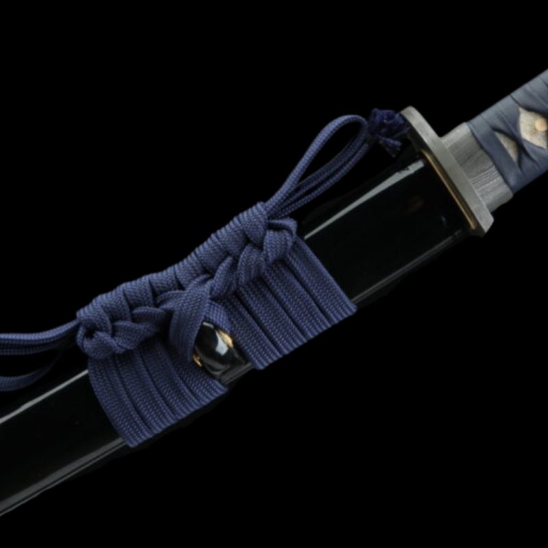 Katana Yuzuki (Acciaio Damasco con Hamon Autentico)