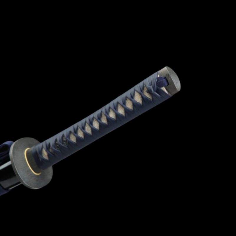 Katana Yuzuki (Acciaio Damasco con Hamon Autentico)