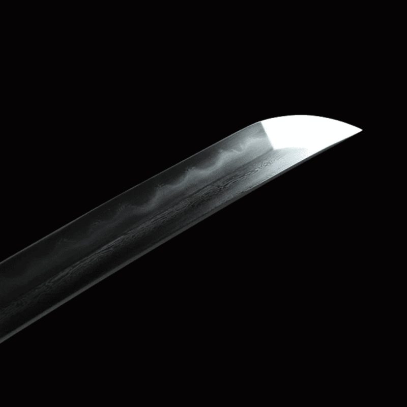 Katana Tsukuyomi (Acciaio Damasco con Hamon Autentico)