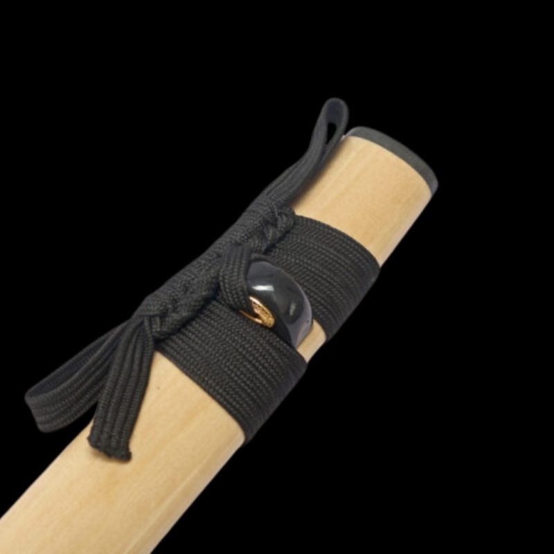 Katana Tsubaki (Acciaio Damasco con Vera Pelle di Razza)