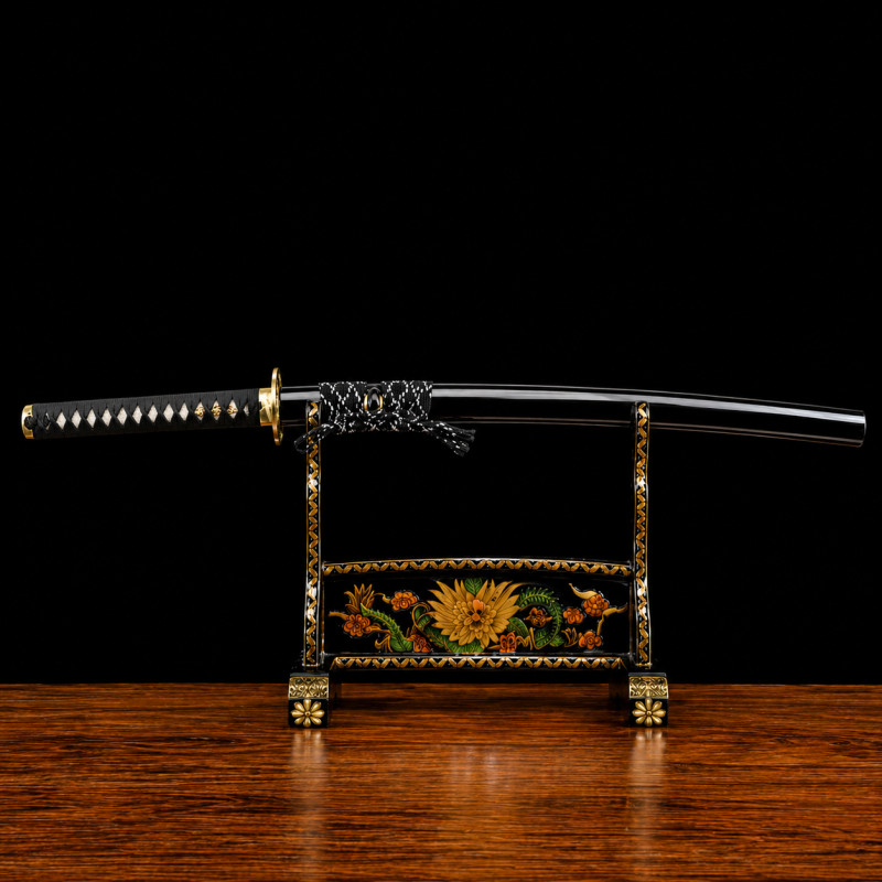 Katana Raiden (Acciaio Damasco)