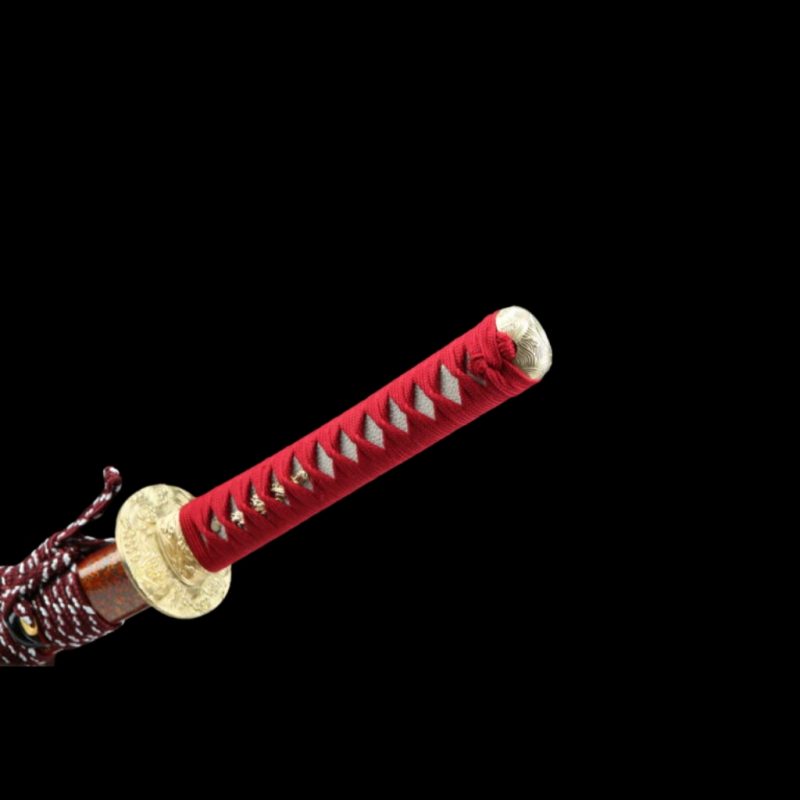 Katana Ginka (Acciaio Damasco Rosso)