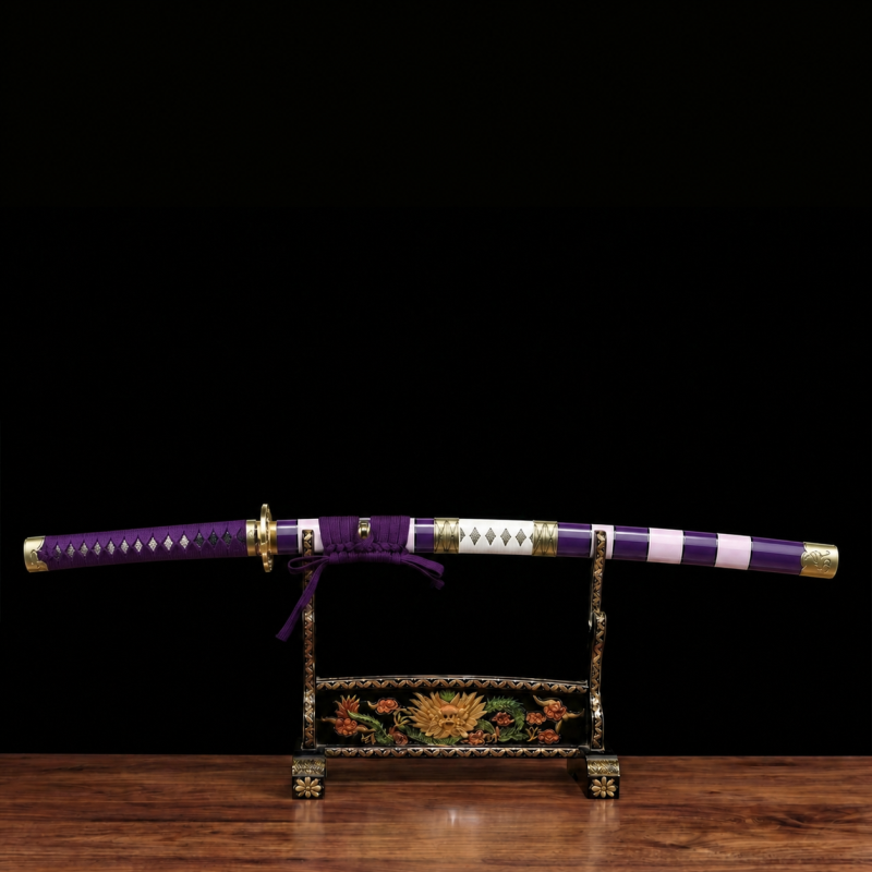 Katana Zoro Nidai Kitetsu: One Piece (Acciaio al Carbonio 1060)