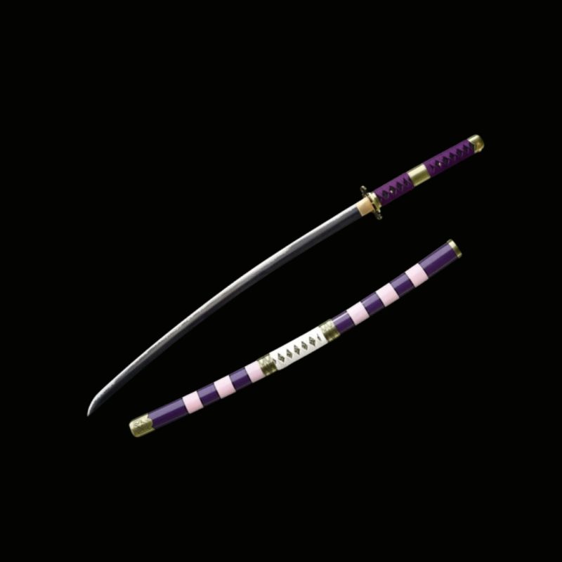 Katana Zoro Nidai Kitetsu: One Piece (Acciaio al Carbonio 1060)