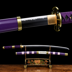 Katana Zoro Nidai Kitetsu: One Piece (Acciaio al Carbonio 1060)