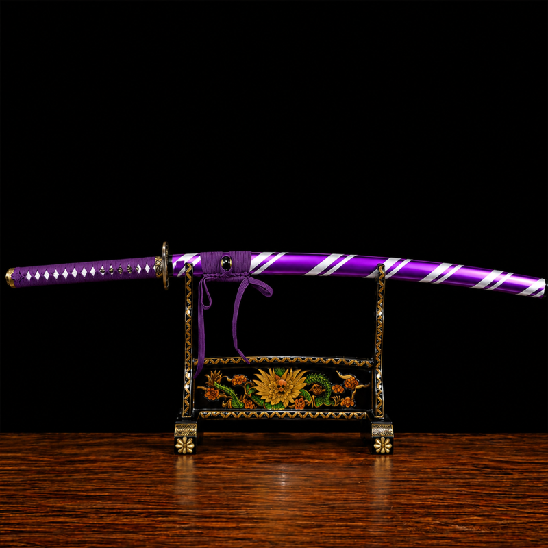 Katana Kirin (Acciaio Damasco)