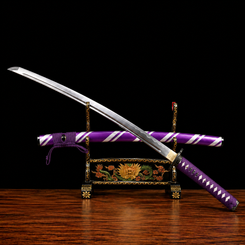 Katana Kirin (Acciaio Damasco)