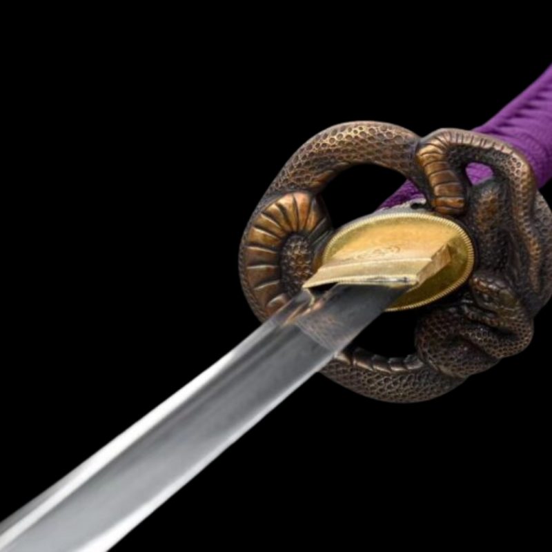 Katana Kirin (Acciaio Damasco)