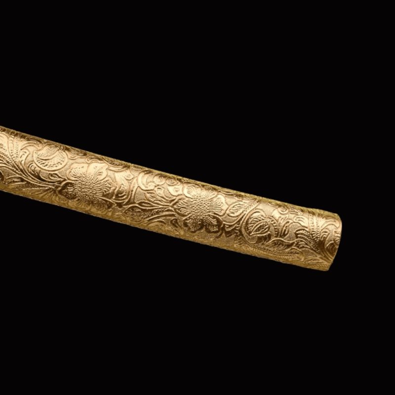 Katana Akatombo (Acciaio al Manganese Dorato)