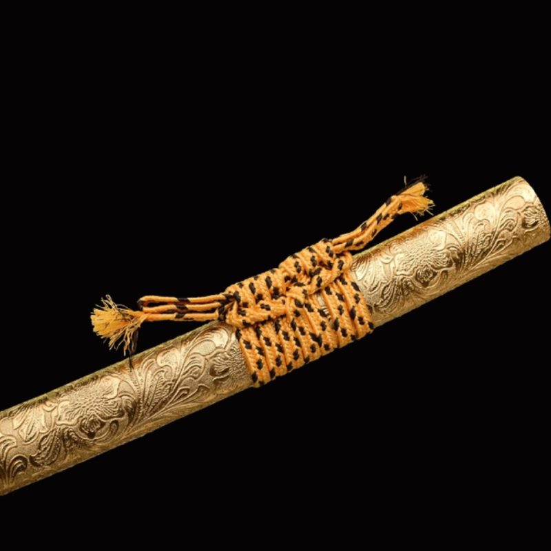 Katana Akatombo (Acciaio al Manganese Dorato)