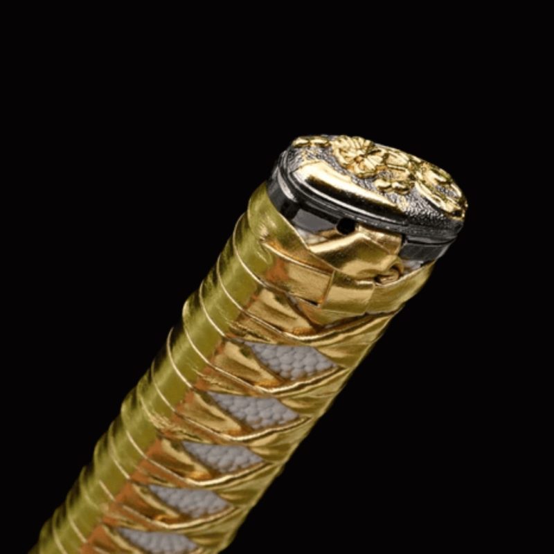 Katana Akatombo (Acciaio al Manganese Dorato)