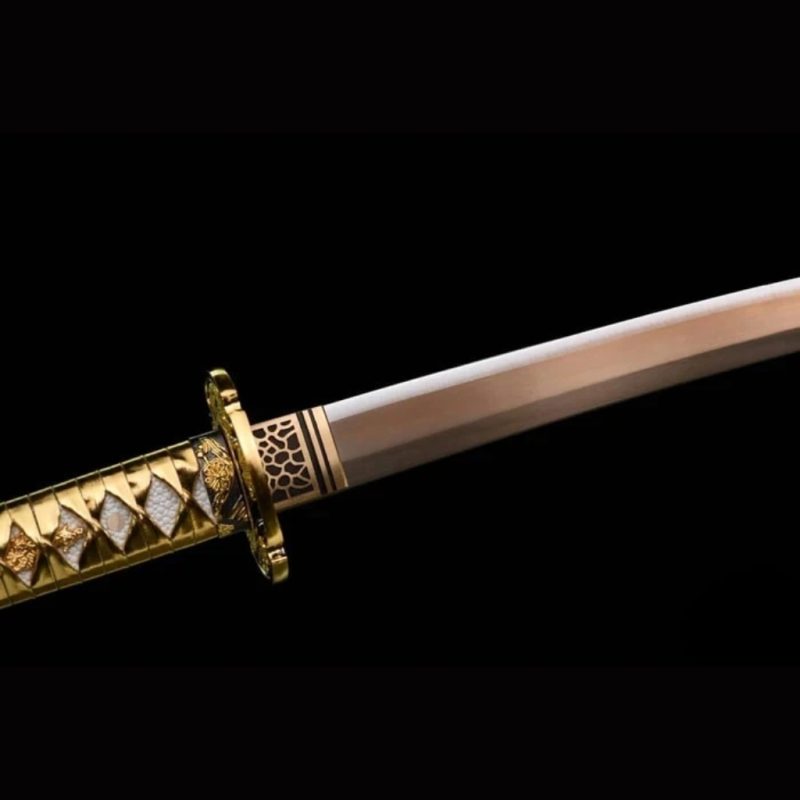 Katana Akatombo (Acciaio al Manganese Dorato)