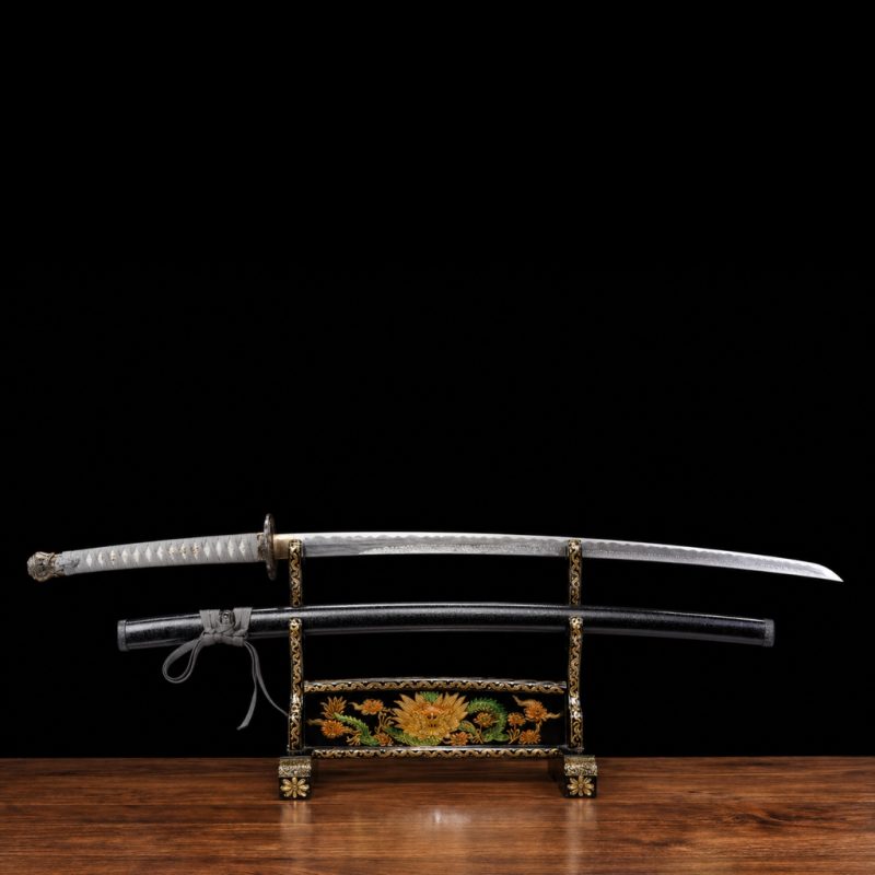 Katana Moonveil: Elden Ring (Acciaio Damasco con Hamon Autentico)