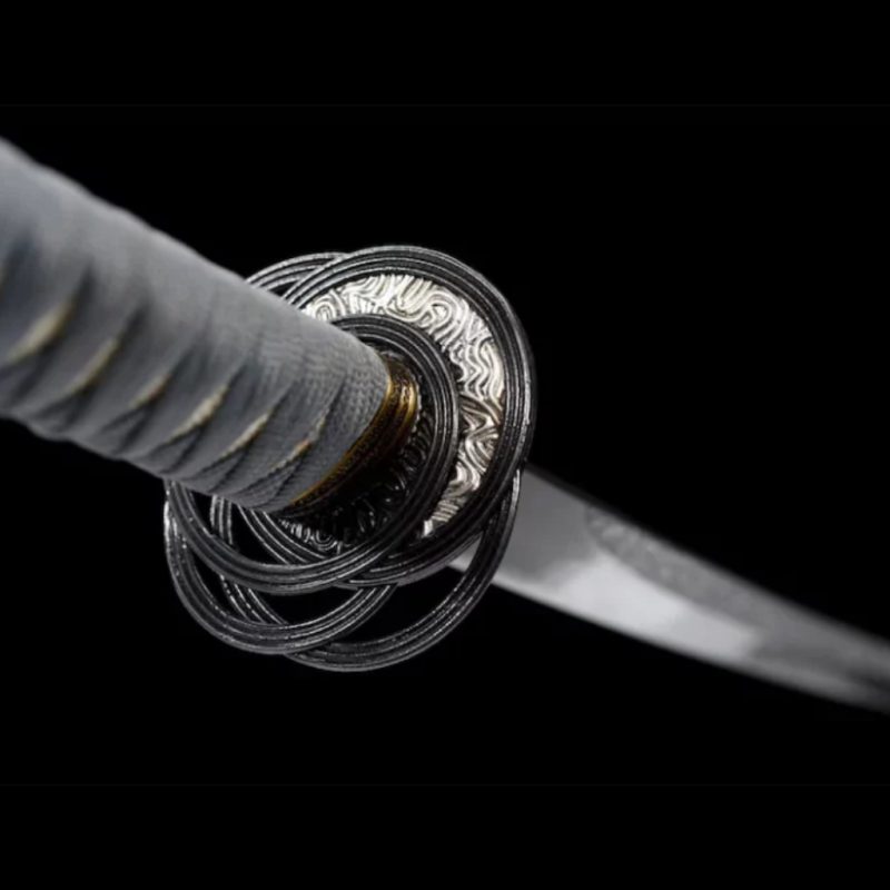 Katana Moonveil: Elden Ring (Acciaio Damasco con Hamon Autentico)
