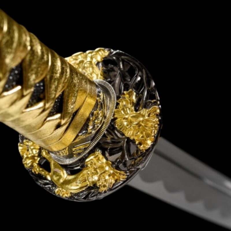 Katana Hagakure (Acciaio al Carbonio 1060)