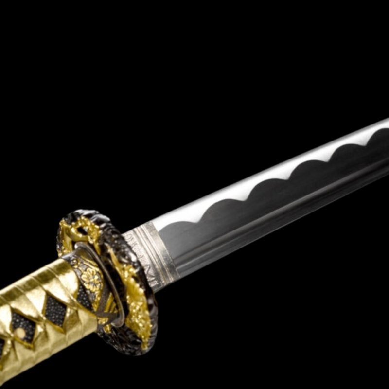 Katana Hagakure (Acciaio al Carbonio 1060)