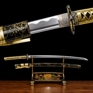 Katana Hagakure (Acciaio al Carbonio 1060)