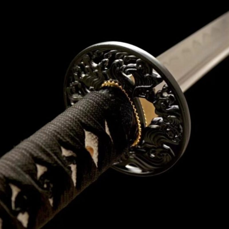 Katana Hayate (Acciaio al Carbonio 1060 con Hamon Autentico)