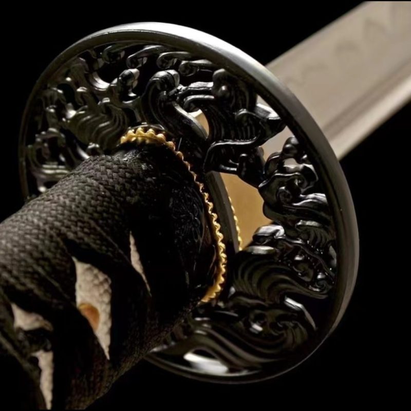Katana Hayate (Acciaio al Carbonio 1060 con Hamon Autentico)