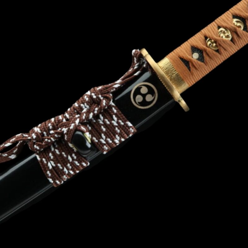 Katana Reiken (Acciaio T10 con Vera Pelle di Razza)