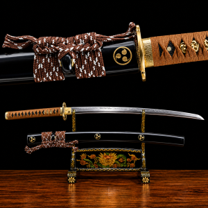 Katana Reiken (Acciaio T10 con Vera Pelle di Razza)