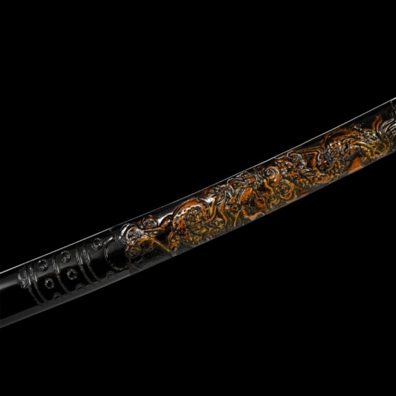 Katana Hanafubuki (Acciaio T10 con Hamon Choji Autentico)