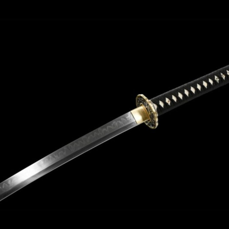 Katana Hanafubuki (Acciaio T10 con Hamon Choji Autentico)