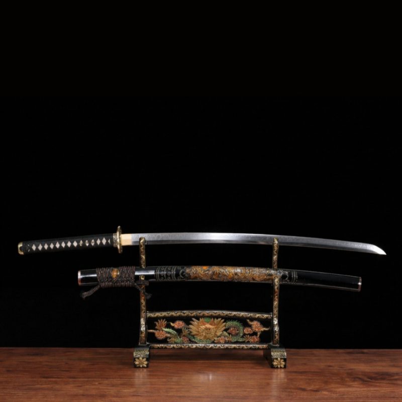Katana Hanafubuki (Acciaio T10 con Hamon Choji Autentico)