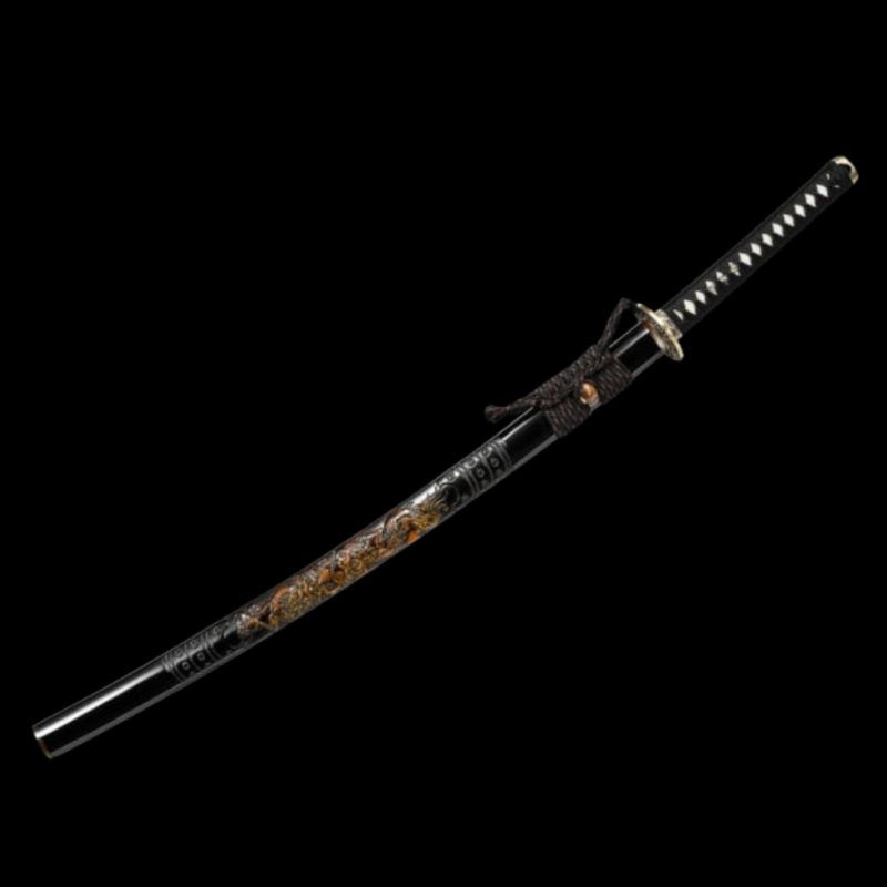 Katana Hanafubuki (Acciaio T10 con Hamon Choji Autentico)