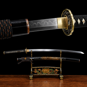 Katana Hanafubuki (Acciaio T10 con Hamon Choji Autentico)