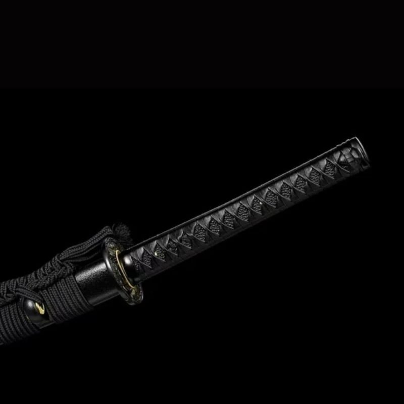 Katana Night (Acciaio al Carbonio 1060: Lama Nera)