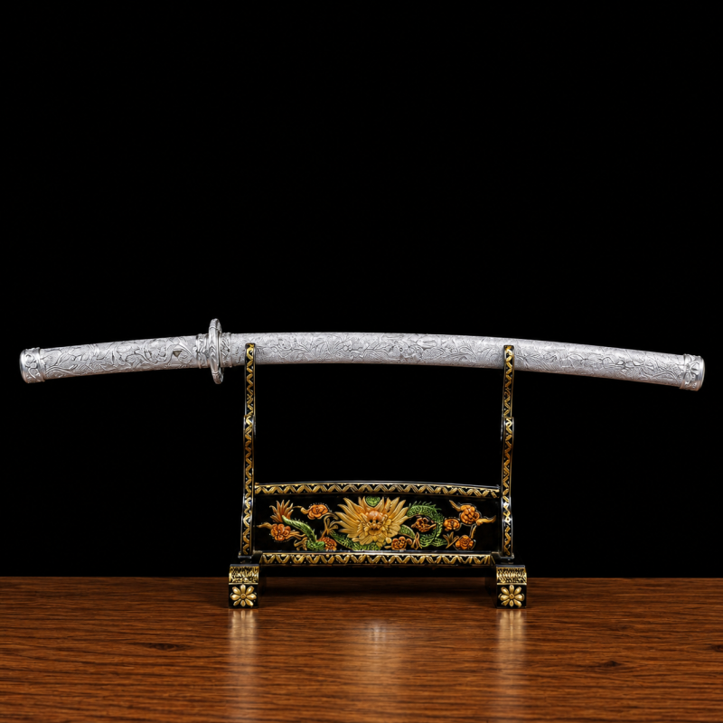 Katana Akebono (Acciaio al Carbonio 1060)