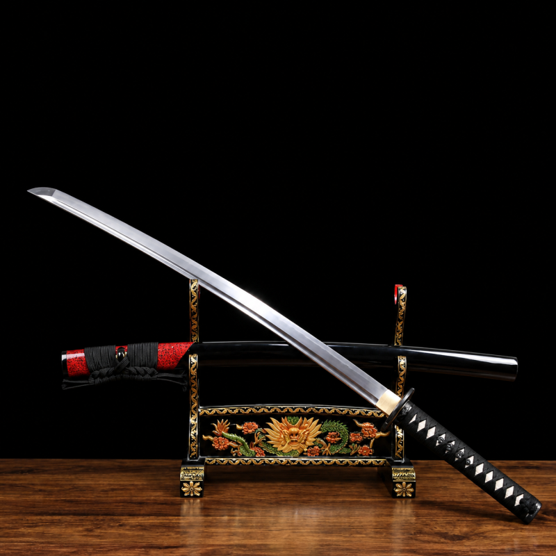 Katana Tsugumi (Acciaio al Carbonio 1060 con Hamon Autentico)