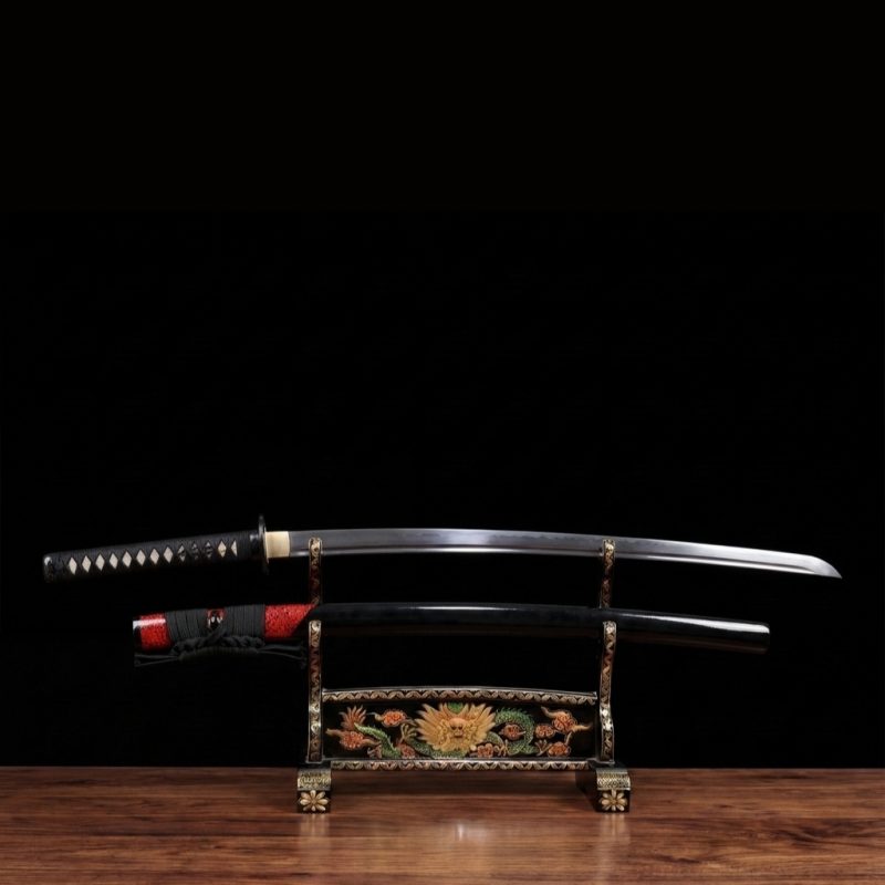 Katana Tsugumi (Acciaio al Carbonio 1060 con Hamon Autentico)
