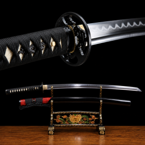 Katana Tsugumi (Acciaio al Carbonio 1060 con Hamon Autentico)