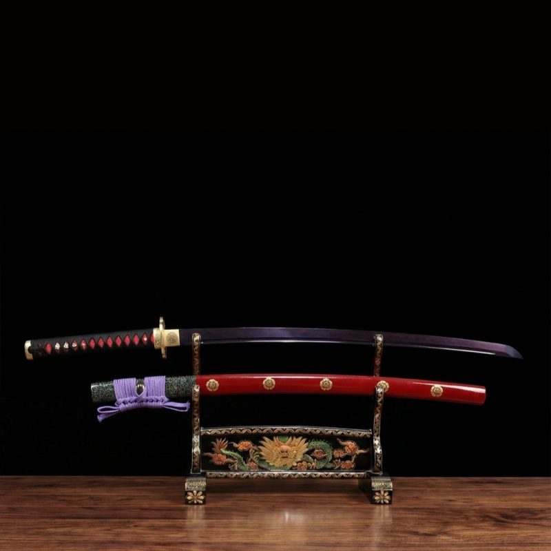 Katana Murasame (Acciaio al Carbonio 1095 con Hamon Autentico)