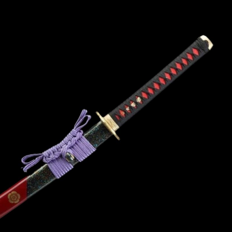 Katana Murasame (Acciaio al Carbonio 1095 con Hamon Autentico)