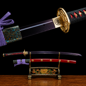 Katana Murasame (Acciaio al Carbonio 1095 con Hamon Autentico)