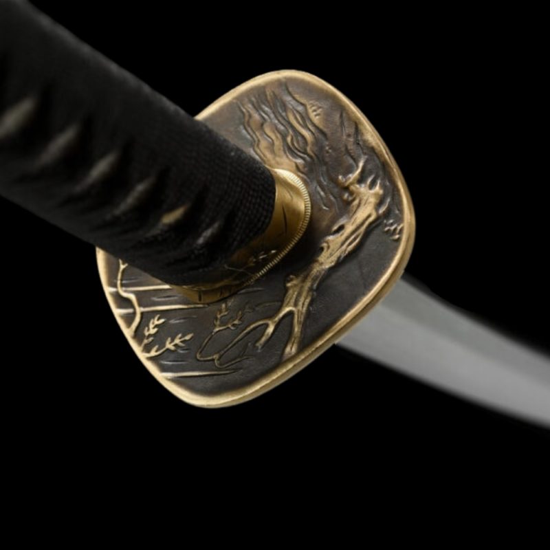 Katana Higan (Acciaio Damasco)