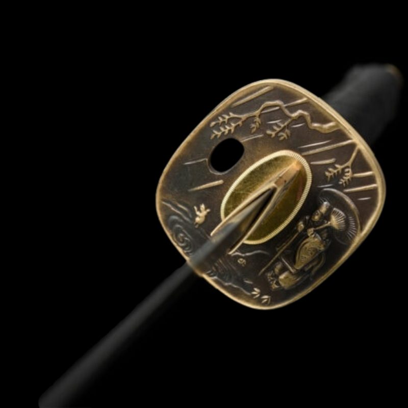 Katana Higan (Acciaio Damasco)